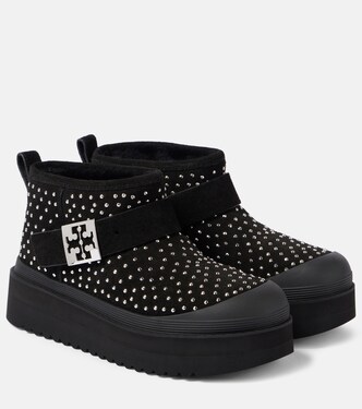 Botines Mellow con plataforma de ante | Tory Burch