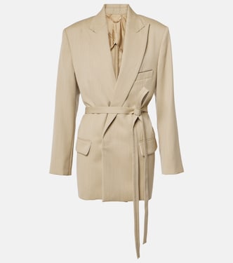 Belted wool blazer | Victoria Beckham