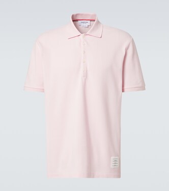 4-Bar cotton polo shirt | Thom Browne