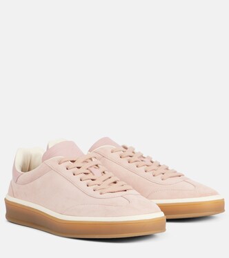 Sneakers Tennis Walk aus Veloursleder | Loro Piana