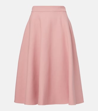 Virgin wool midi skirt | Dolce&Gabbana