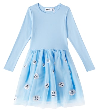 Cyrus embellished cotton-blend dress | Molo