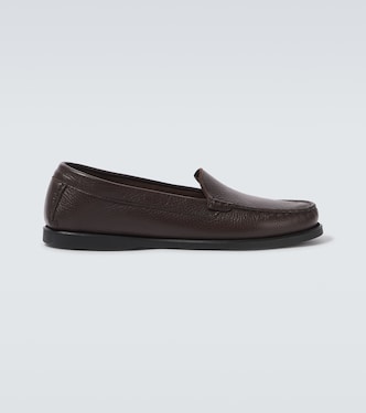 City leather loafers | Saman Amel