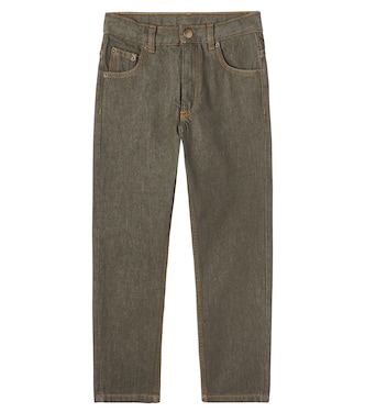 Cotton-blend jeans | Bonpoint