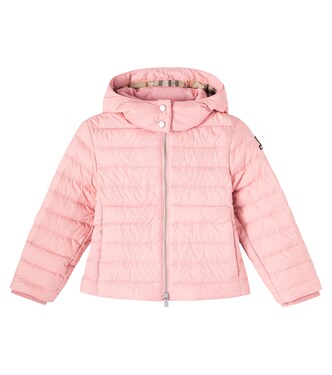 Thomas Bear hooded down jacket | Burberry Kids