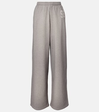 Felin logo cotton fleece sweatpants | Acne Studios