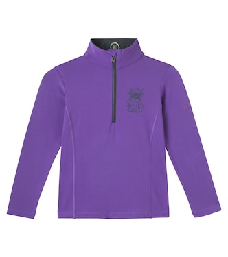 Ida printed half-zip technical top | Bogner Kids