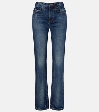 Farley高腰直筒牛仔裤 | Khaite