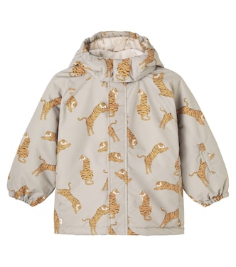 Mismou hooded printed ski jacket | Konges Sløjd