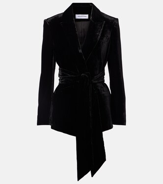 Issel velvet blazer | Veronica Beard