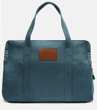 Weekender Small aus Canvas mit Leder | JW Anderson