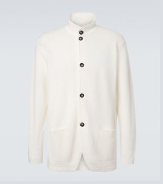 Linen and cotton cardigan | Kiton