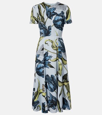 Floral midi dress | Erdem