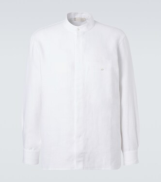 Linen overshirt | Saman Amel