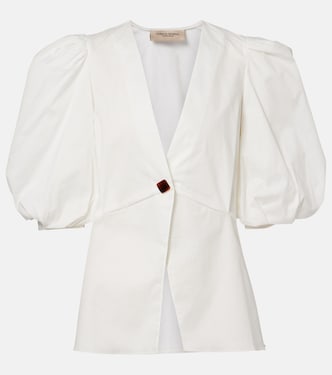 Cotton-blend top | Adriana Degreas