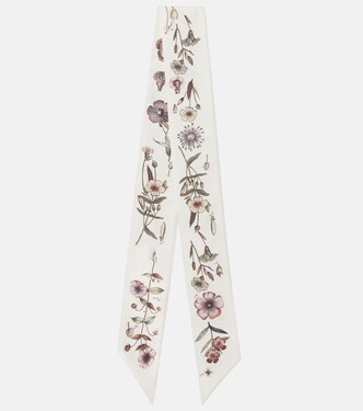 Floral silk scarf | Loro Piana