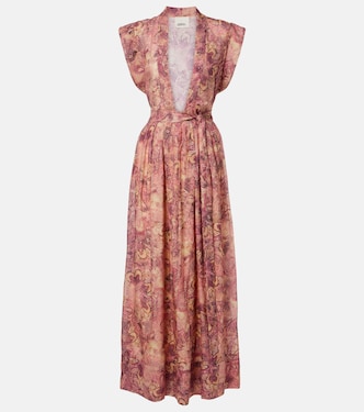 Melissa printed silk voile maxi dress | Isabel Marant