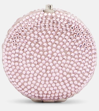Macaron Mini crystal-embellished clutch | Judith Leiber Couture