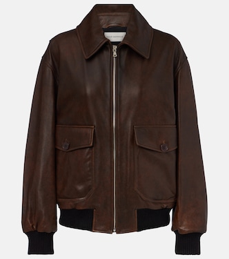 Blouson Anton aus Leder | Nour Hammour