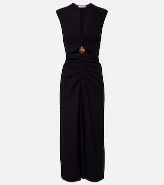 Marisabel cotton-blend midi dress | Veronica Beard
