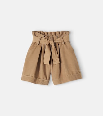 Cotton corduroy shorts | Moncler Enfant