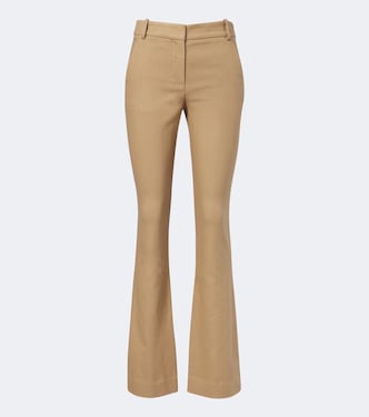 Corbette twill flared pants | Veronica Beard
