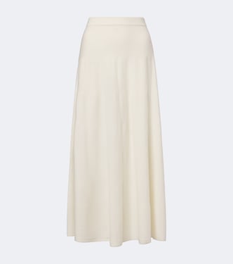 Helma cashmere midi skirt | Arch4