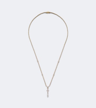 Halskette Vivi aus 18kt Gelbgold mit Diamanten | Anita Ko