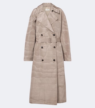 Trench Archa in faille di seta | The Row