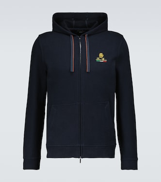 Hooded Bomber Horsey sweatshirt | Loro Piana