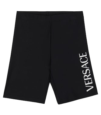 Logo biker shorts | Versace Kids