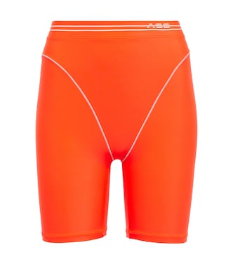 French Cut high-rise biker shorts | Adam Selman Sport