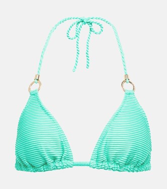 Caribbean Waters bikini top | Heidi Klein