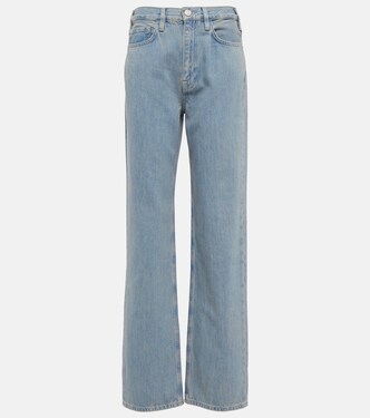 Le Jane high-rise straight-leg jeans | Frame