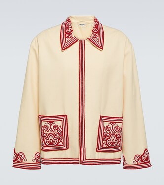 Veste Flora en coton à perles | Bode