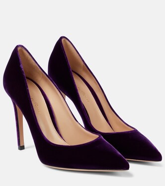 Pumps Gianvito 105 in velluto | Gianvito Rossi