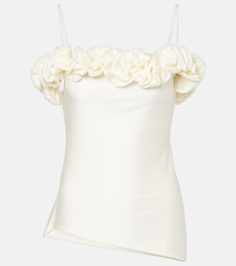 Ruffled off-shoulder top | Coperni