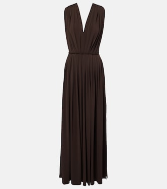 Pleated gathered maxi dress | Max Mara