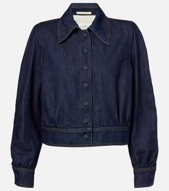 Cropped denim jacket  | Dries Van Noten