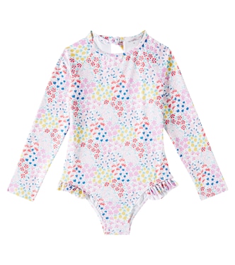Floral rashguard swimsuit | The New Society
