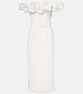 Robe de mariée à encolure bardot | Rebecca Vallance