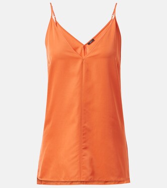 Aragon cotton and silk top | Joseph