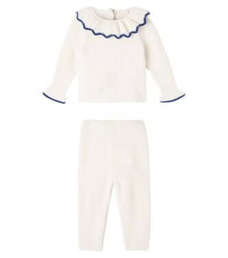 Baby Set Zoe aus Pullover und Hose | C'era Una Volta