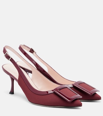 Pumps slingback Viv' In the City 65 in pelle | Roger Vivier