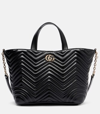 Tote Bag GG Marmont Small aus Leder | Gucci