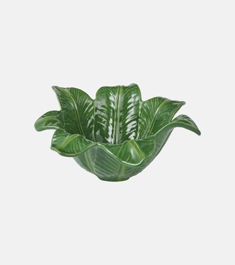 Banana Da Madeira ceramic salad bowl | Bordallo Pinheiro