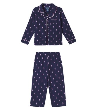 Pijama Pony en jersey de algodón | Polo Ralph Lauren Kids
