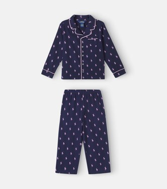 Pony cotton jersey pajamas | Polo Ralph Lauren Kids