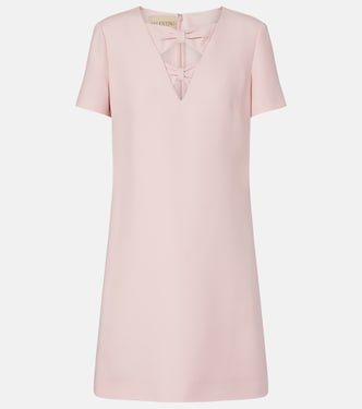Crepe Couture bow-detail minidress | Valentino