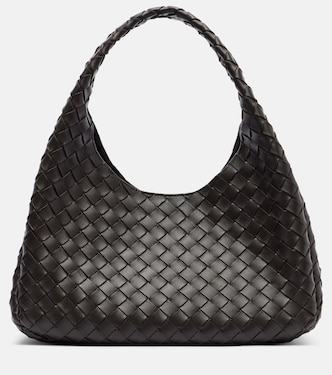 Campana Intrecciato leather shoulder bag | Bottega Veneta